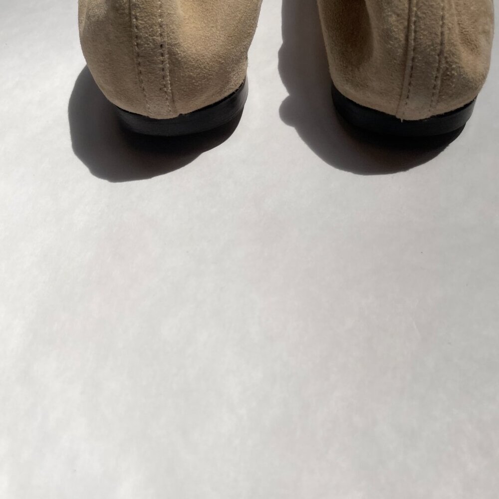 J. Crew | Size 6 | Ballet Flat | Suede | Kid Suede Soft Scrunch Ballet - Picture 5 of 6